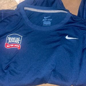 Long Sleeve Nike Dry Fit Sam Adams T Shirt!